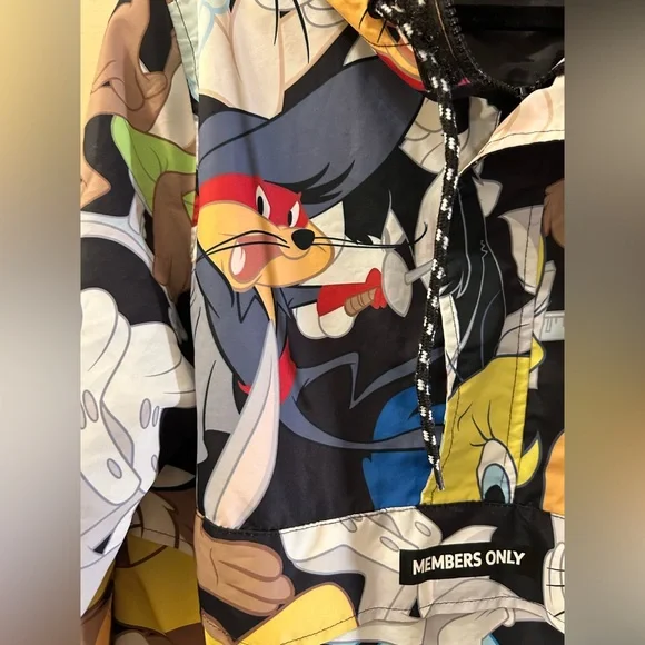 Members Only Cartoon Character Jacket - Multicolor - Picture 8 of 11